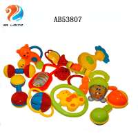 Plastic Funny Baby Rattle Bell Toys Baby Rattle Hanging Small Toys Rattle Bell With Colorful Design