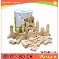 new style hot selling Diy kids educational toy wooden Forest Castle building blocks